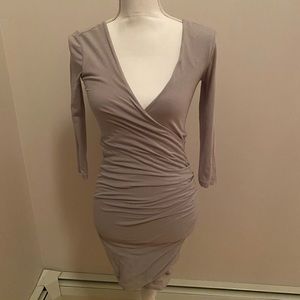Grey James Perse Bodycon Dress